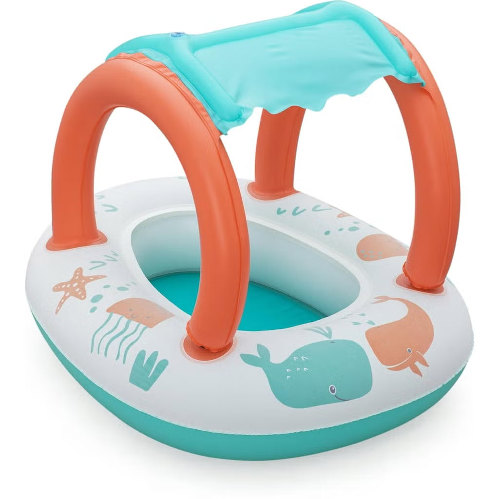 BESTWAY PLUSH SHADED BABY BOAT