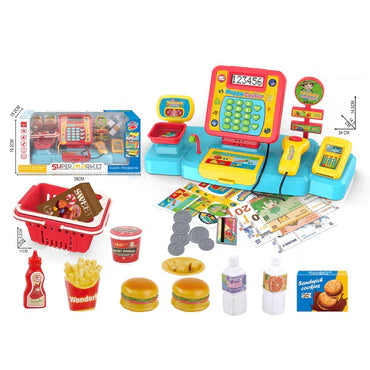 Super Market electronic toy cash register