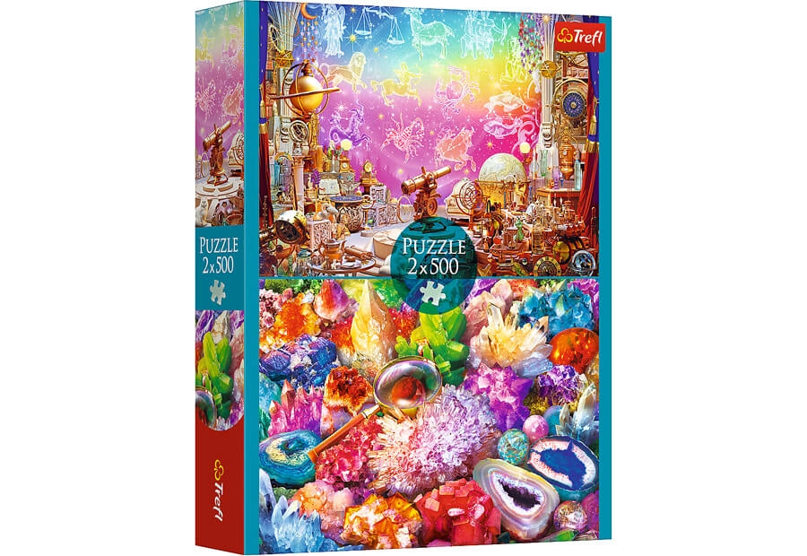 TREFL 2x500 COSMOS  AND CRYSTALS