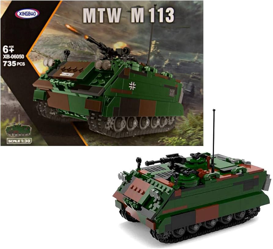 Armored Tank Block Set