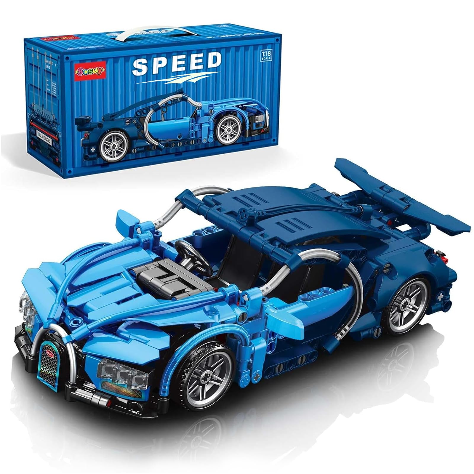 Speed Building Blocks - Bugatti