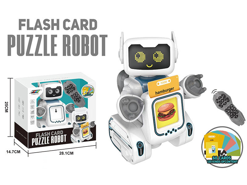R/C ROBOT WITH CARDS CN31