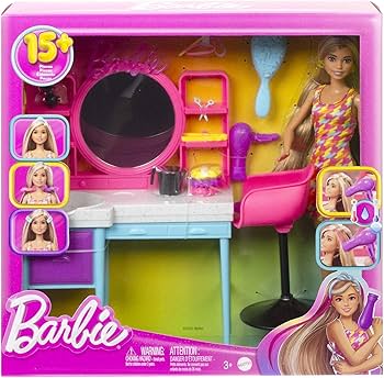 Barbie Doll And Hair Salon