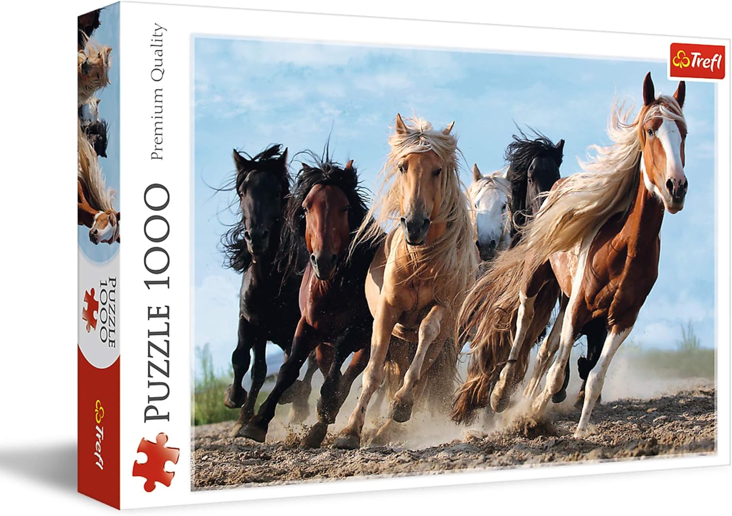 TREFL 1000 GALLOPING HORSES