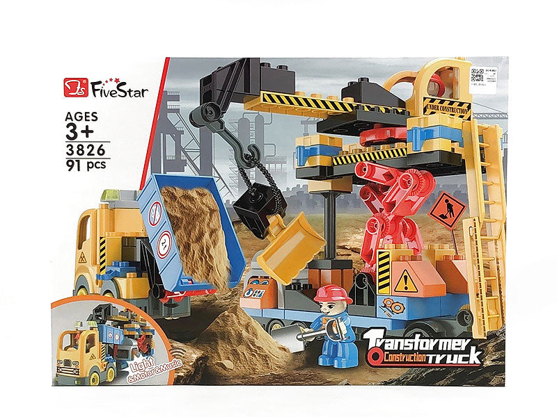 Transformer Construction Truck