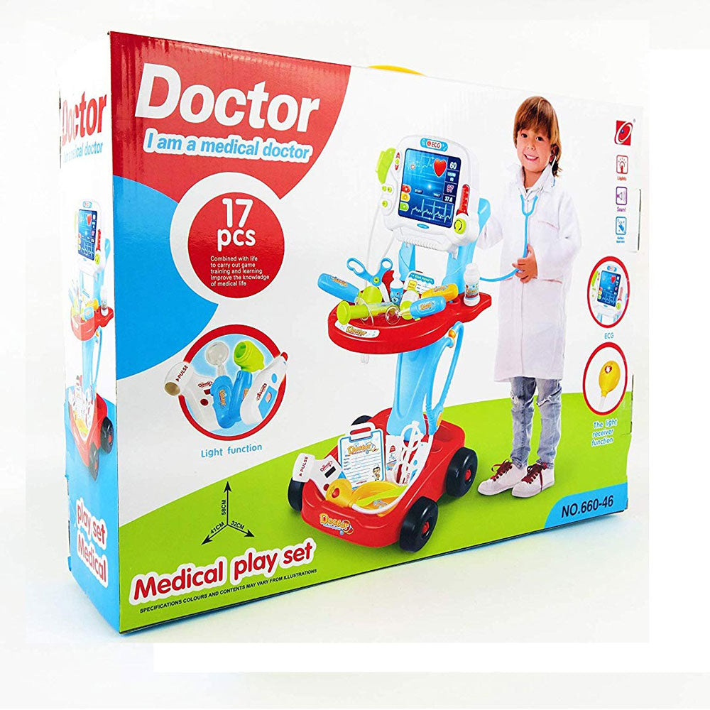 Doctor Trolley Set 17 Pieces