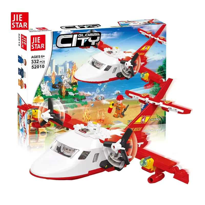 Fire Fighting Aircraft Building Set