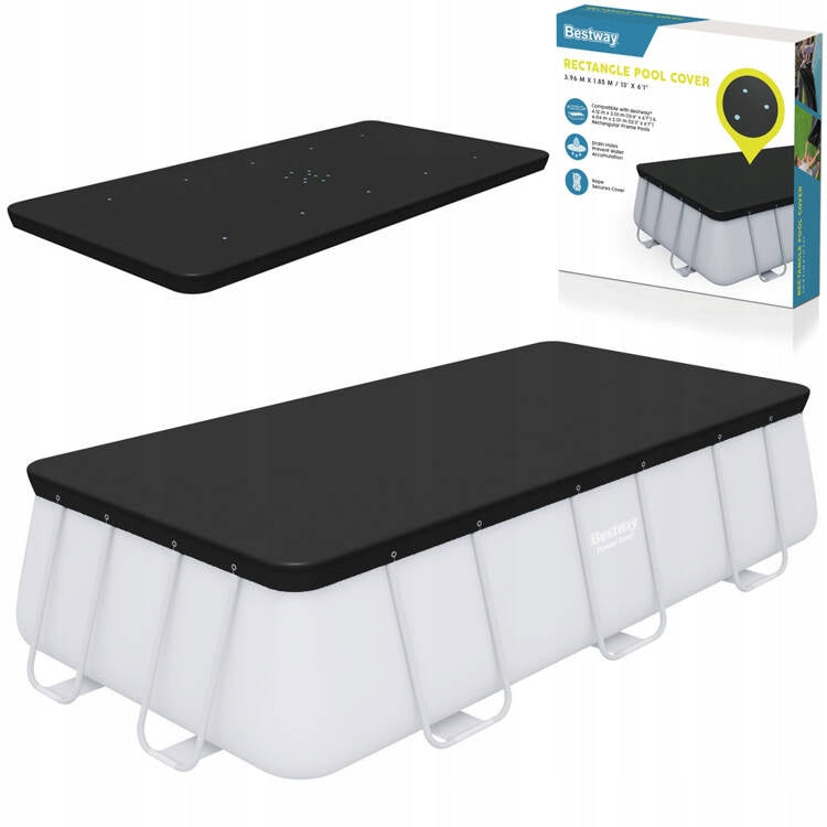 BESTWAY POOL COVER 3.96M x 1.85M