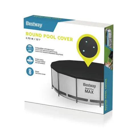 BESTWAY ROUND POOL COVER  3.70M