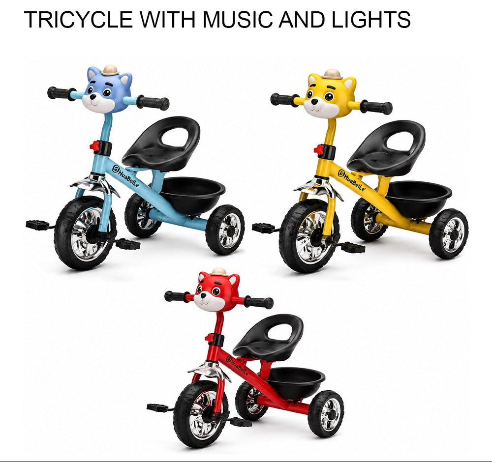 TRICYCLE WITH MUSIC AND LIGHTS