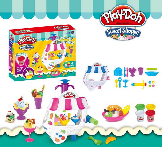 PLAYDOH ICE CREAM CART