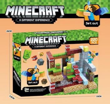 MINECRAFT MAGNETS 220PCS