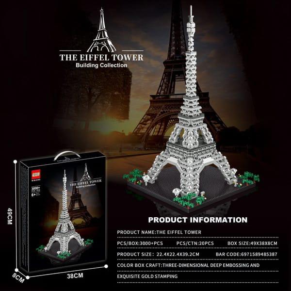 THE EIFFLE TOWER LEGO SET