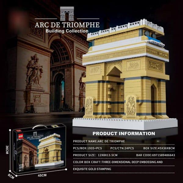 THE ARC TRIOMPHE LEGO SET