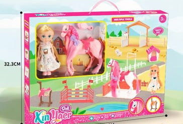 BARBIE + HORSE