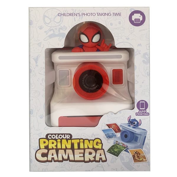 SPIDERMAN PRINTING CAMERA