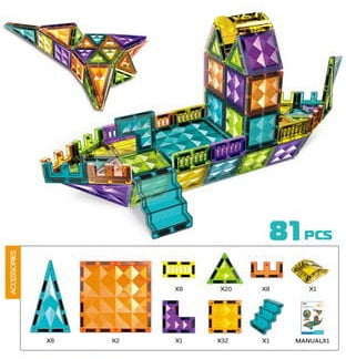 MAGNETS SET 81PCS