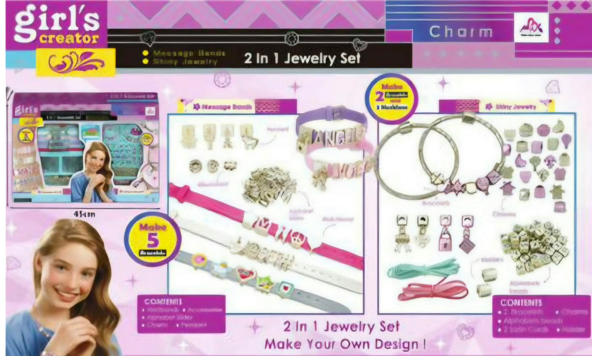 Girl’s Creator 2 in 1 Jewelry Set