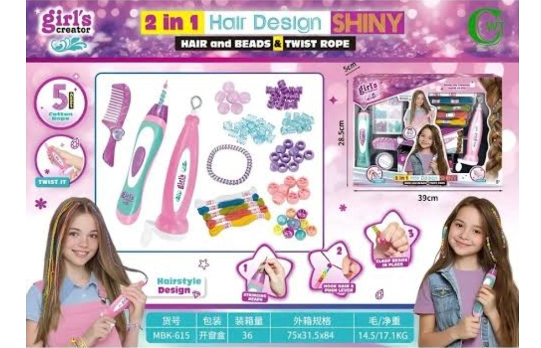 2in1 hair beauty set