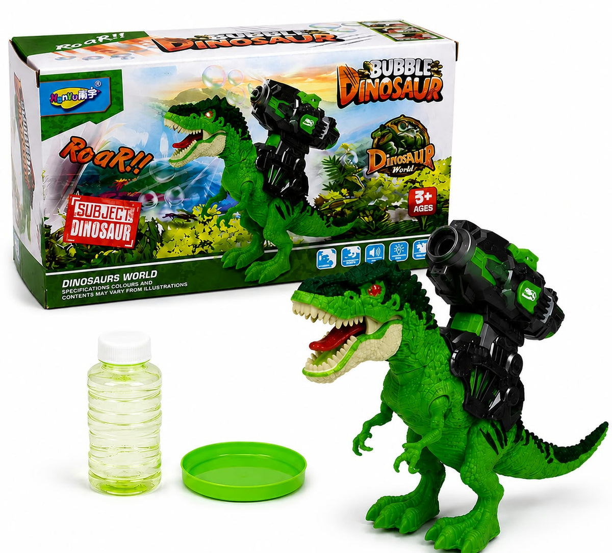 r/c dinosaur w/bubble cn27
