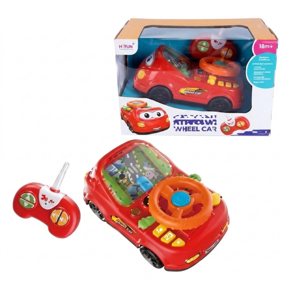 CAR WITH LIGHT MUSIC BATT W REMONT CN27