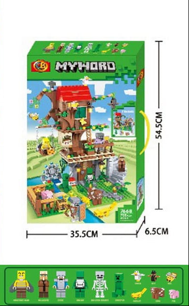 MINECRAFT TREEHOUSE LEGO SET