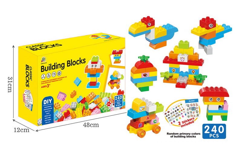 KID BULDING BLOCKS 240pcs