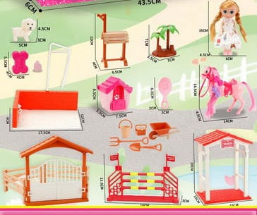 BARBIE + HORSE