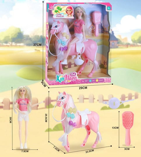 BARBIE + HORSE