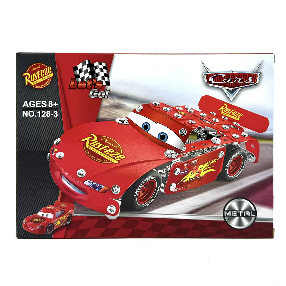 Lightning McQueen metal construction set