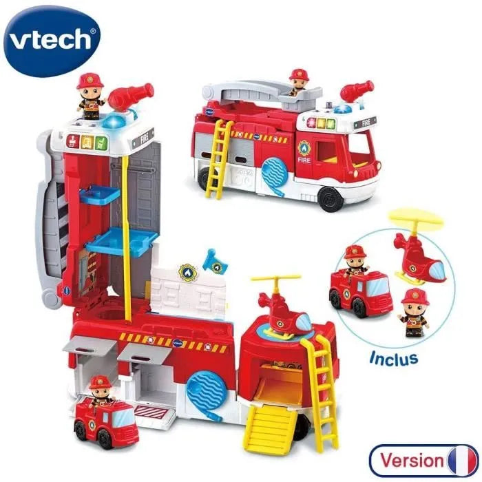 VTECH SUPER CAMION CASERNE DE POMPIERS